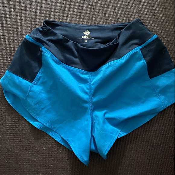 Rabbit Run “Mountain Climbers” Trail Pocket Race Shorts in Dress Blue, XS, USA - Picture 6 of 13